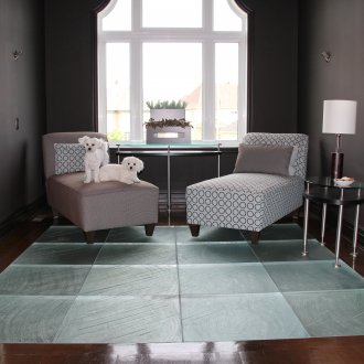 Γυαλί πάνελ στο πάτωμα