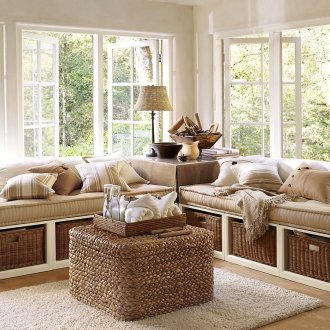 Metlakh κεραμίδι στο σαλόνι