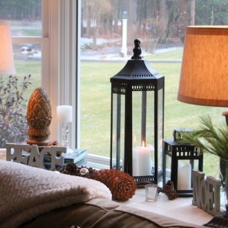 Διακόσμηση κεριών με πέτρες