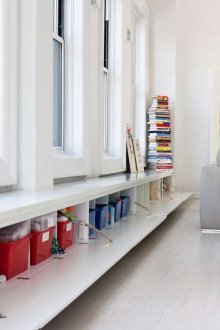 Καρέκλα κρεβάτι με κουτί για λινό