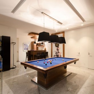 Art Nouveau αίθουσα μπιλιάρδου