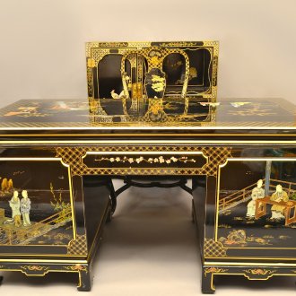 Στρογγυλό μεταξωτό χαλί