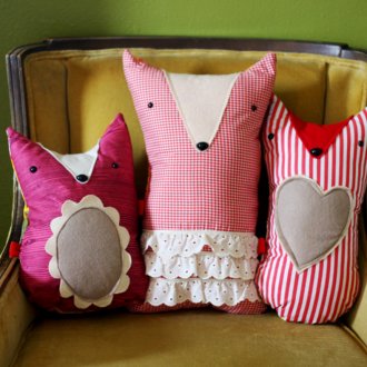 Διακοσμητικά μαξιλάρια υπό μορφή χάντρες στο φυτώριο