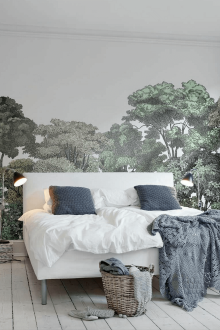 Πόρτα CPL στο σκανδιναβικό εσωτερικό