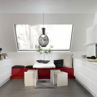 Κουζίνα με λαβές