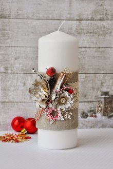 Χριστούγεννα διακόσμηση κεριών