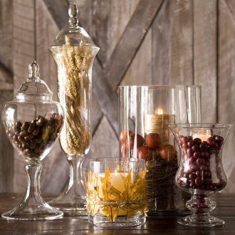 Κεριά σε ένα ποτήρι