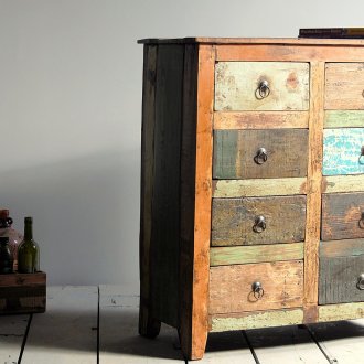 Decoupage κουφώματα στο στυλ του shabby chic