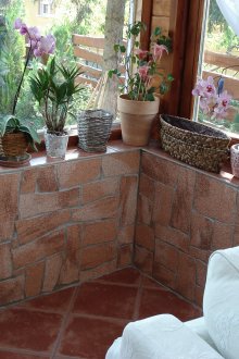 Βεράντα διακόσμηση από τα φυτά