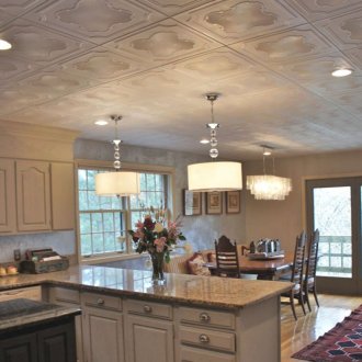 Πλακάκι οροφής από στυρόλιο