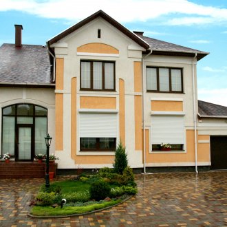 Αφρώδης διακόσμηση πρόσοψης