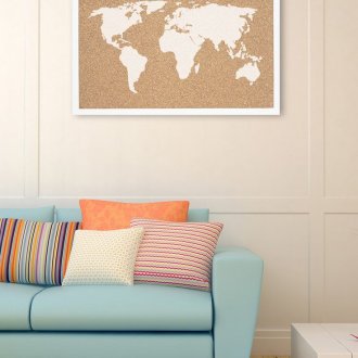 Κορκ κάρτα στο σαλόνι