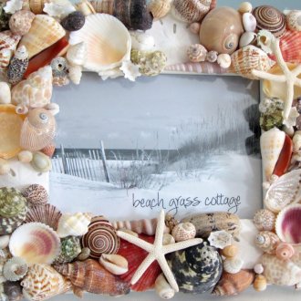 Seashell διακόσμηση πλαισίου