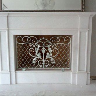 Μεταλλική σχάρα τζάκι