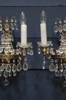 Κρύσταλλα με φώτα κεριών