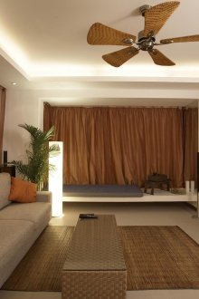 Σχεδιασμός σαλόνι σε οικολογικό στιλ