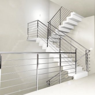 Μεταλλικό κάγκελο απλού σχεδιασμού