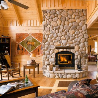 Φυσική πέτρα στο εσωτερικό