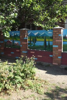 Σχέδιο μοτίβων σε μια πινακίδα