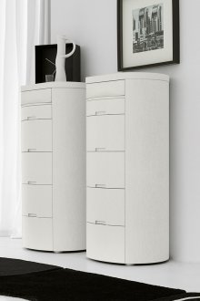 Λευκά κιβώτια συρταριών από κόντρα πλακέ