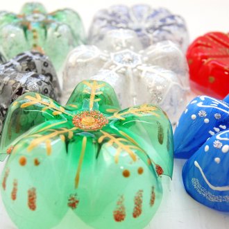 Πλαστικό μπουκάλι νιφάδες χιονιού