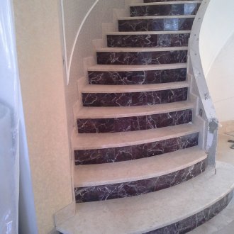 Μάρμαρο πρόσοψη κεραμίδι