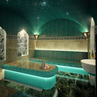 Χαμάμ στο εσωτερικό του σπιτιού