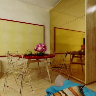 Διαφανείς πλαστικές πτυσσόμενες καρέκλες