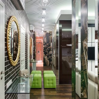 Καθρέφτες απέναντι από το άλλο στο λόμπι