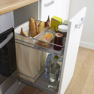 Αποθήκευση τροφίμων και ψωμιού στην κουζίνα