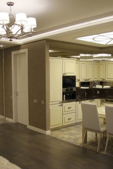 LED φώτα οροφής στο διαμέρισμα