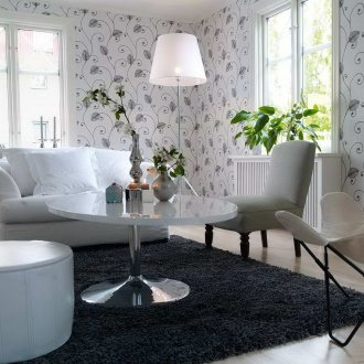 Floral ταπετσαρία διπλής όψης