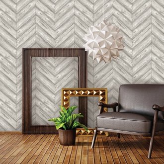 Γκρι διπλή ταπετσαρία