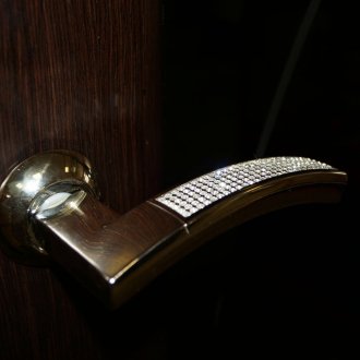 Λαβή πόρτας με στρας