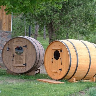 Συμπαγή βαρέλια μπάνιου