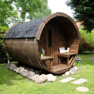 Σκούρο ξύλινο βαρέλι