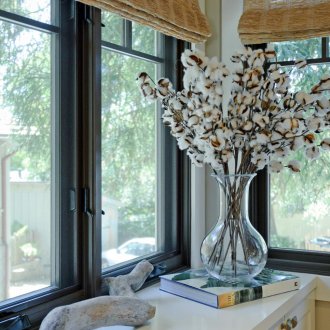 Οικολογικό διακοσμητικό παράθυρο κουζίνας