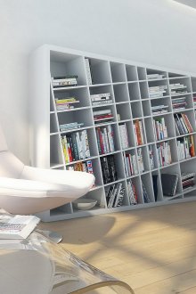 Λακωνικός χώρος ανάγνωσης αμερικανικού τύπου