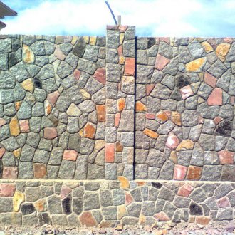 Περίφραξη από τσιμεντόλιθους