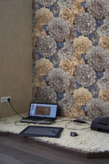 Ακρυλικό ταπετσαρία στο εσωτερικό του διαμερίσματος