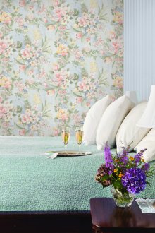 Ακρυλικό ταπετσαρία στο υπνοδωμάτιο