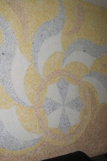 Ilustración abstracta sobre papel tapiz líquido