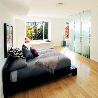 Πόρτα Wenge με παγωμένο γυαλί