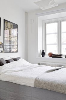 Λεπτομέρειες υπογραμμίζουν την ελαφρότητα του σκανδιναβικού στιλ.