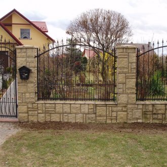 Κουζίνα με παράθυρο κόλπου σε εξοχική κατοικία