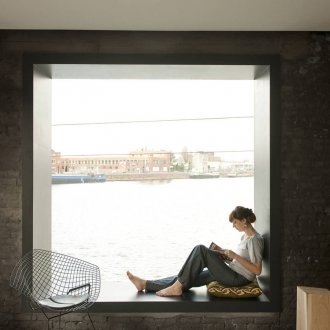 Ένα μέρος για να διαβάσετε στο εσωτερικό του σπιτιού