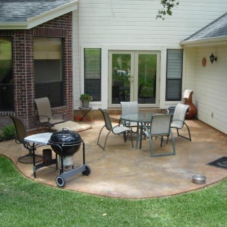Patio per barbecue