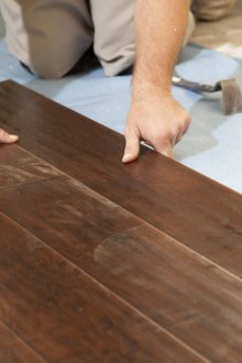 Τοποθέτηση αδιάβροχο laminate