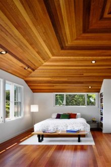 Διαφορετικά φύλλα στο ταβάνι