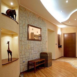 Γύψος γύψος στο διάδρομο